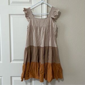 SHEIN Ruffled Tier Dress - XS